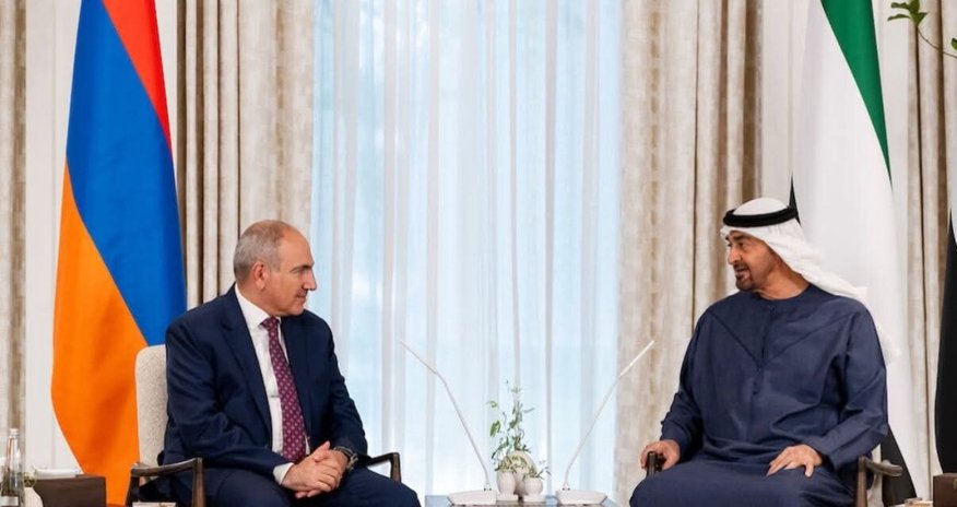 Armenia's Pashinyan meets UAE president ahead of Aliyev talks Armenia's Pashinyan meets UAE president ahead of Aliyev talks