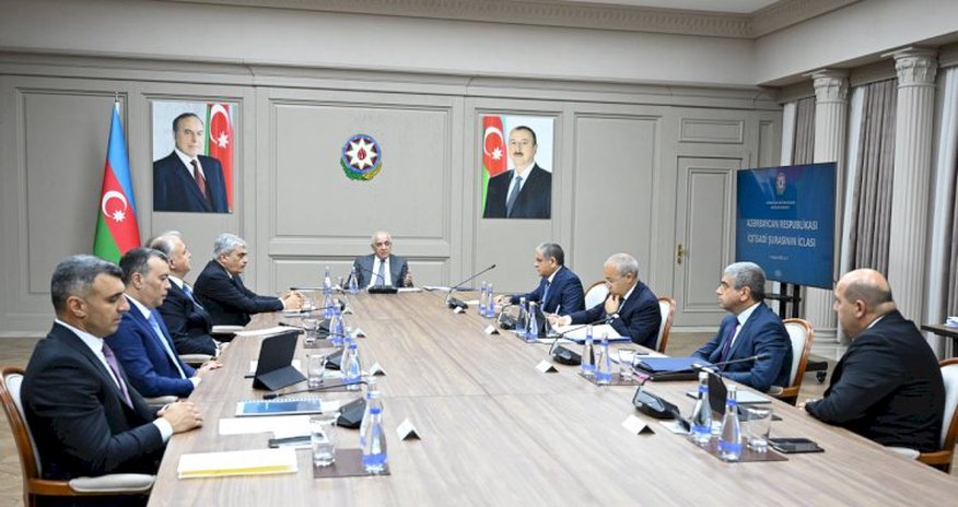 Azərbaycanda İqtisadi Şuranın növbəti iclası keçirilib Azərbaycanda İqtisadi Şuranın növbəti iclası keçirilib