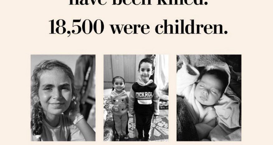 The Washington Post publishes names of 18,500 children killed in Gaza The Washington Post publishes names of 18,500 children killed in Gaza