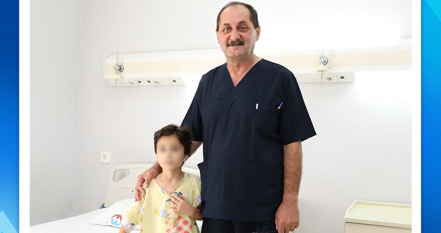 "Saç yeyən uşaq" əməliyyat olunub "Saç yeyən uşaq" əməliyyat olunub