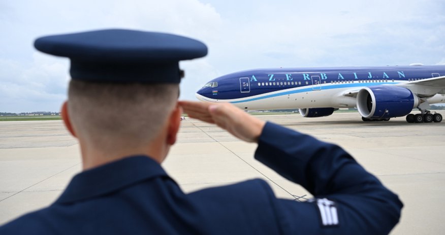 Aliyev arrives in Washington at Trump’s invitation Aliyev arrives in Washington at Trump’s invitation