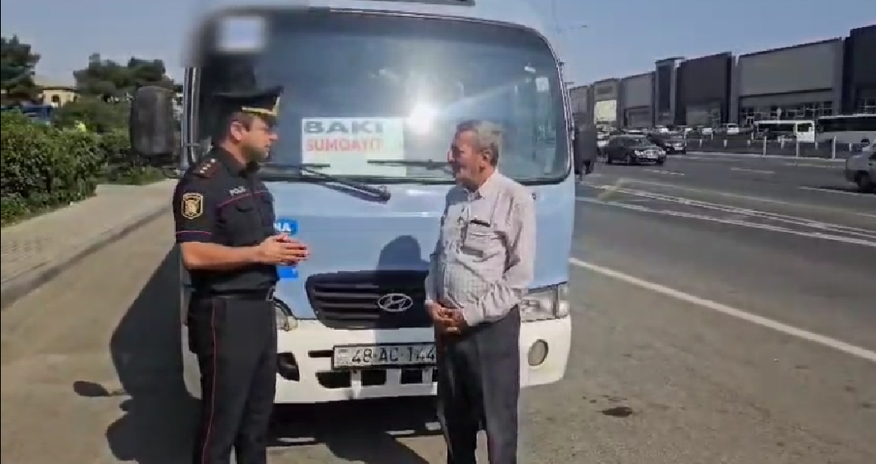 Sərxoş vəziyyətdə avtobus idarə edən sürücü həbs edilib Sərxoş vəziyyətdə avtobus idarə edən sürücü həbs edilib