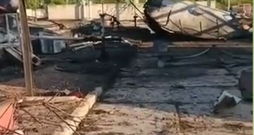 Russia hits SOCAR facility in Odesa again, raising tensions with Azerbaijan Russia hits SOCAR facility in Odesa again, raising tensions with Azerbaijan