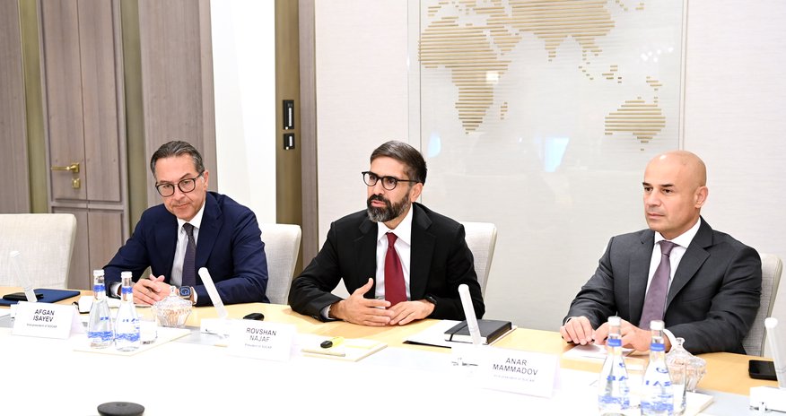 SOCAR president meets global head of Arthur D. Little’s energy division SOCAR president meets global head of Arthur D. Little’s energy division