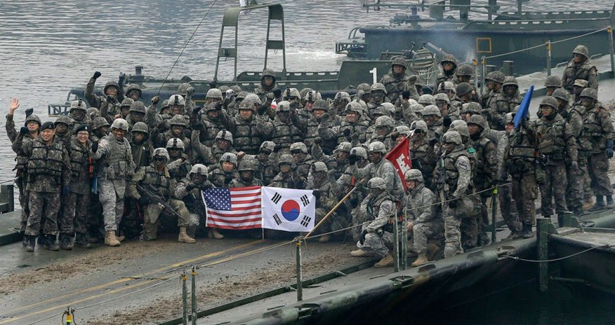 Трамп о планах на военную базу в Южной Корее Трамп о планах на военную базу в Южной Корее