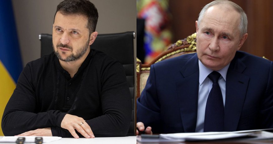 Зеленский пригласил Путина в Киев Зеленский пригласил Путина в Киев