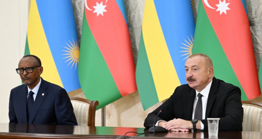 Azərbaycan və Ruanda prezidentləri mətbuata bəyanatlarla çıxış ediblər - Yenilənib Azərbaycan və Ruanda prezidentləri mətbuata bəyanatlarla çıxış ediblər - Yenilənib