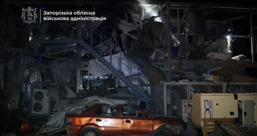 Взрывы в Запорожье Взрывы в Запорожье