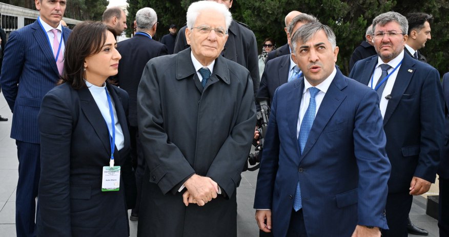 İtaliya Prezidentinin Azərbaycana səfəri başa çatıb İtaliya Prezidentinin Azərbaycana səfəri başa çatıb
