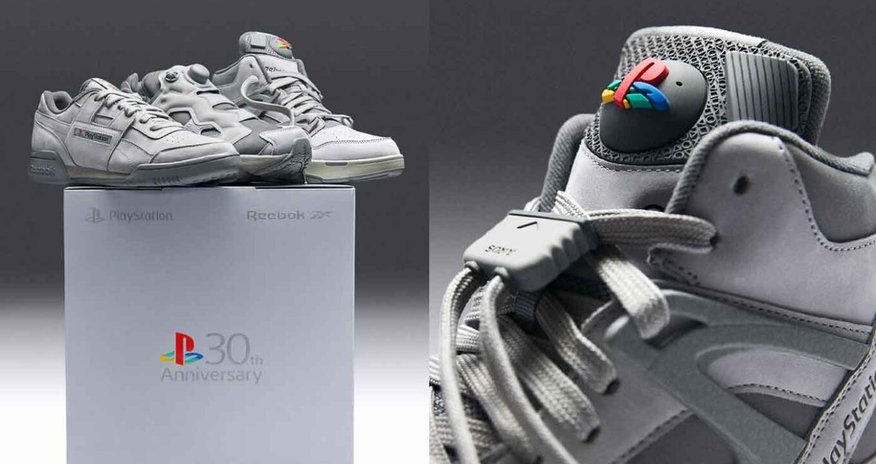Sony и Reebok представили юбилейные кроссовки PlayStation Sony и Reebok представили юбилейные кроссовки PlayStation