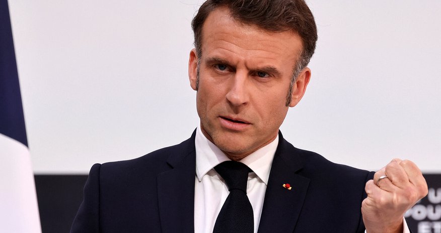 Macron proposes radical steps against Russian oil exports Macron proposes radical steps against Russian oil exports
