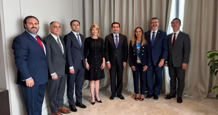 Azerbaijani presidential aide meets U.S. think tank representatives Azerbaijani presidential aide meets U.S. think tank representatives