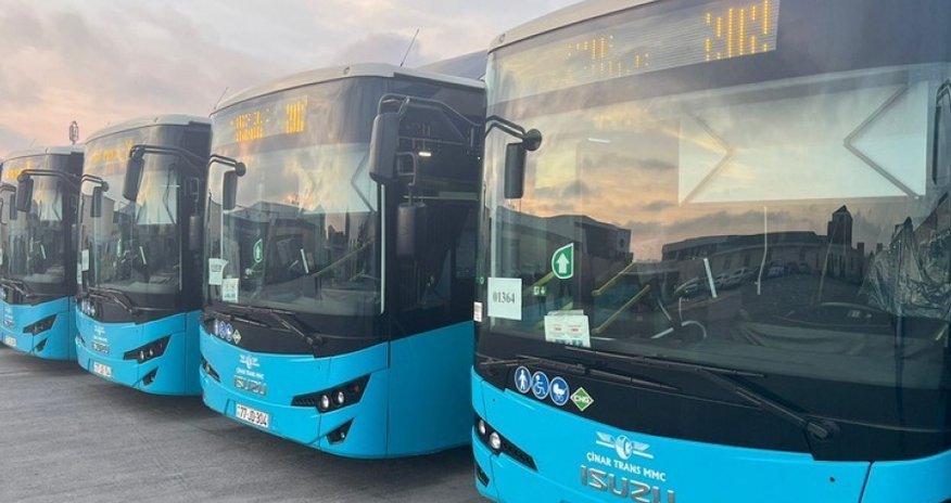 Avtobus marşrutlarına onlayn bilet satışı 2 dəfə artıb Avtobus marşrutlarına onlayn bilet satışı 2 dəfə artıb
