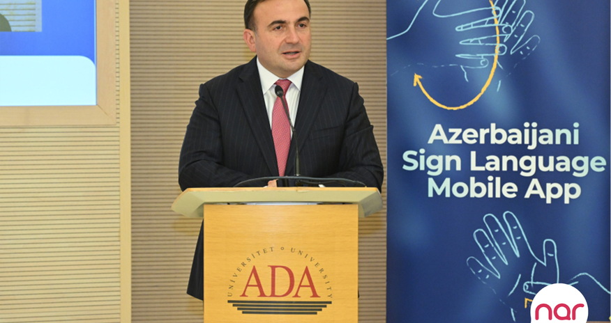 Azərbaycanda ilk jest dili mobil tətbiqi istifadəyə verildi Azərbaycanda ilk jest dili mobil tətbiqi istifadəyə verildi