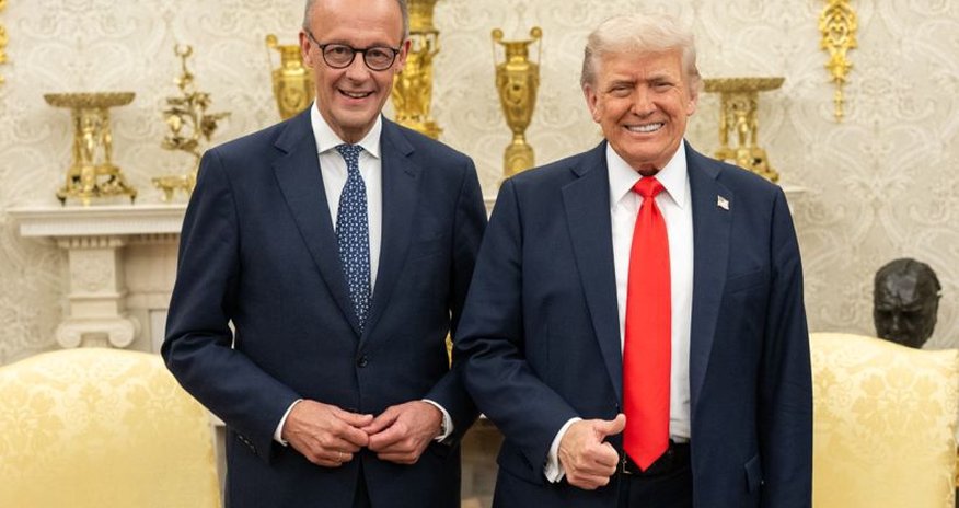 Мерц и Трамп обсудят сегодня в Шарм-эль-Шейхе конфликт в Украине Мерц и Трамп обсудят сегодня в Шарм-эль-Шейхе конфликт в Украине
