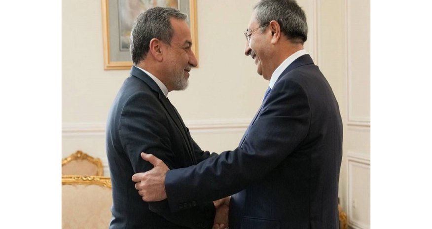 Xələf Xələfov Tehranda Abbas Araqçi ilə görüşüb Xələf Xələfov Tehranda Abbas Araqçi ilə görüşüb