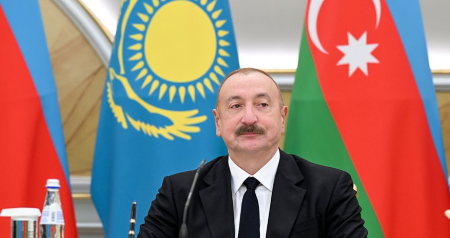 Президент Ильхам Алиев поделился кадрами государственного визита в Казахстан Президент Ильхам Алиев поделился кадрами государственного визита в Казахстан