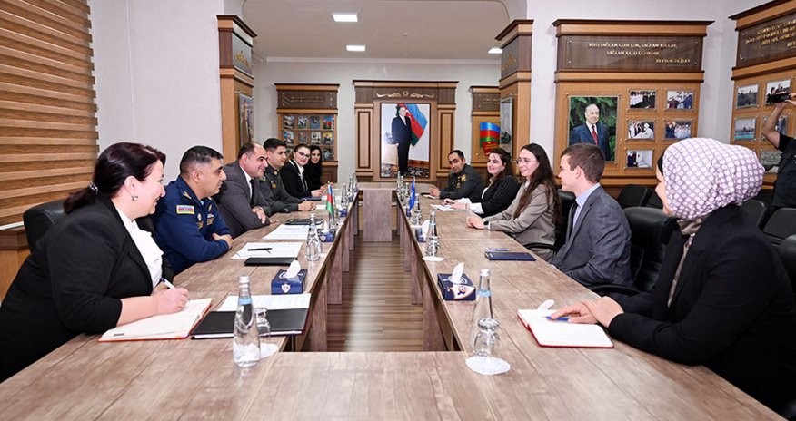 Azərbaycan və NATO-nun hərbi təhsil üzrə nümayəndələrinin görüşü keçirilib Azərbaycan və NATO-nun hərbi təhsil üzrə nümayəndələrinin görüşü keçirilib