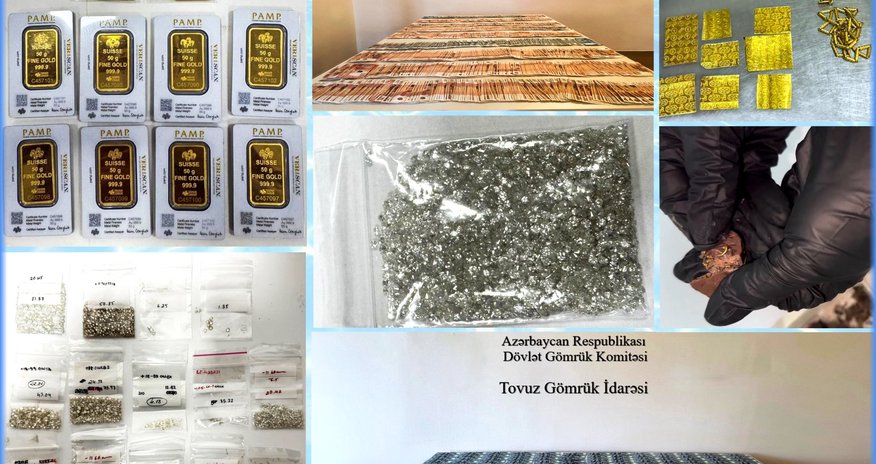 Ölkəyə gətirilməyə cəhd edilən 1295-dən çox qiymətli daş aşkarlanıb Ölkəyə gətirilməyə cəhd edilən 1295-dən çox qiymətli daş aşkarlanıb