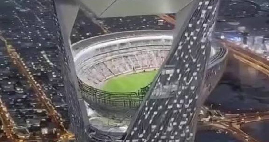 Səudiyyə Ərəbistanında dünyanın ilk asma stadionu tikiləcək Səudiyyə Ərəbistanında dünyanın ilk asma stadionu tikiləcək