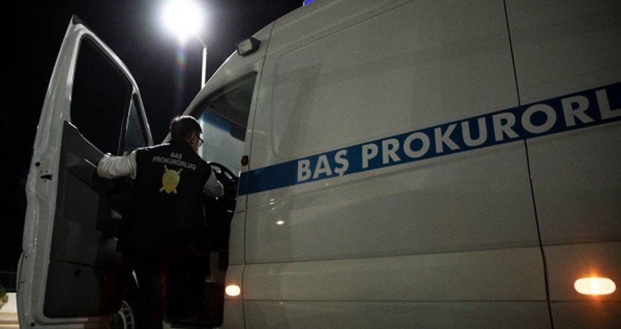 Арест в Исполнительной власти Гарадагского района Баку Арест в Исполнительной власти Гарадагского района Баку