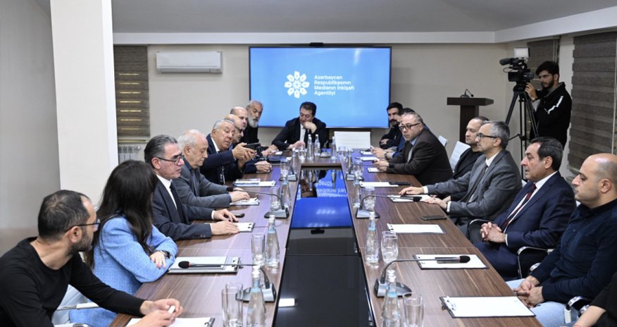 MEDİA-da türkiyəli jurnalistlərlə görüş keçirilib MEDİA-da türkiyəli jurnalistlərlə görüş keçirilib