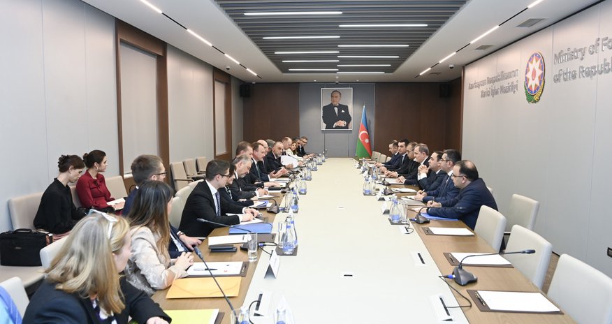 Ceyhun Bayramov NATO nümayəndə heyəti ilə görüşüb Ceyhun Bayramov NATO nümayəndə heyəti ilə görüşüb
