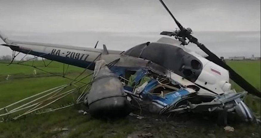 Dağıstanda helikopter qəzaya uğrayıb- Ölənlər var Dağıstanda helikopter qəzaya uğrayıb- Ölənlər var