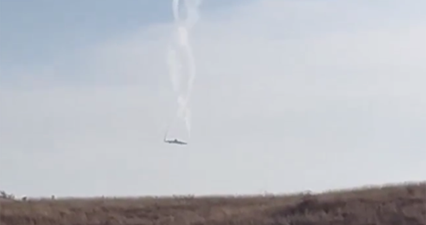 Турецкий военный самолет упал на границе Азербайджана и Грузии - Обновлено Турецкий военный самолет упал на границе Азербайджана и Грузии - Обновлено