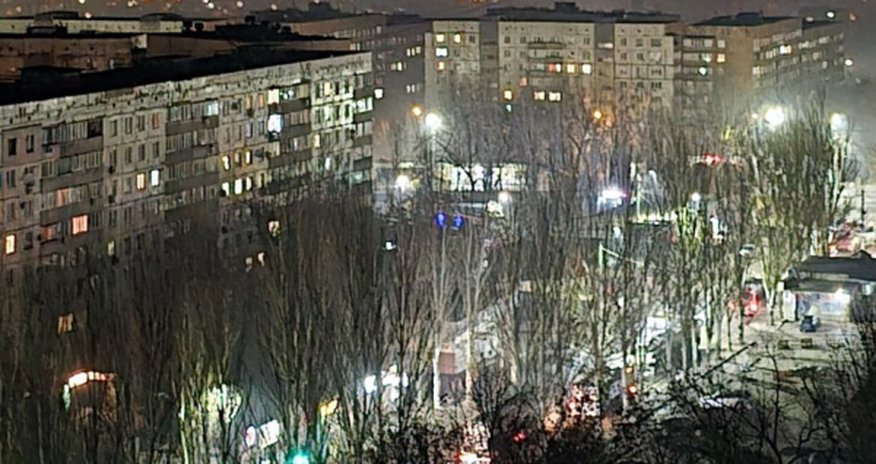 Донецк под атакой беспилотников Донецк под атакой беспилотников