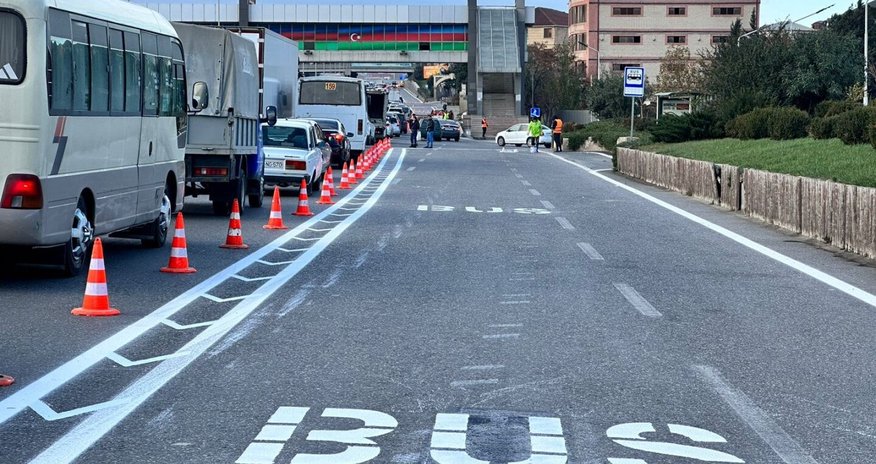 New bus lane on Baku–Sumgayit highway sparks complaints from drivers New bus lane on Baku–Sumgayit highway sparks complaints from drivers
