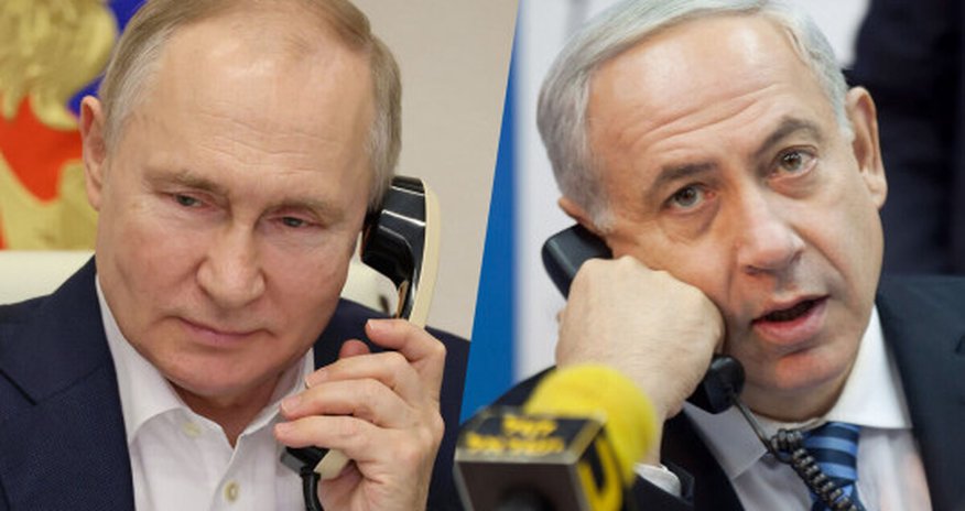 Putin və Netanyahu arasında telefon danışığı baş tutub Putin və Netanyahu arasında telefon danışığı baş tutub