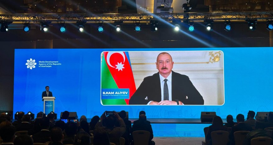 Aliyev urges stronger information security in message to D8 Media Forum Aliyev urges stronger information security in message to D8 Media Forum