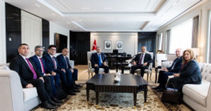 Hakan Fidan Xələf Xələfovla görüşüb Hakan Fidan Xələf Xələfovla görüşüb