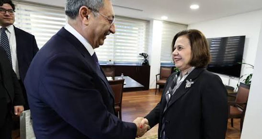 Türkiyə XİN rəhbərinin müavini Xələf Xələfovla görüşüb Türkiyə XİN rəhbərinin müavini Xələf Xələfovla görüşüb