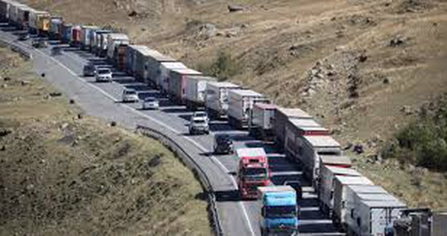 Logjam with Azerbaijani trucks at Georgian border begins to ease Logjam with Azerbaijani trucks at Georgian border begins to ease