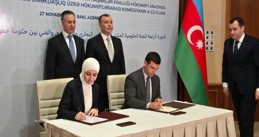 Azərbaycan–İordaniya sənədləri imzalanıb Azərbaycan–İordaniya sənədləri imzalanıb