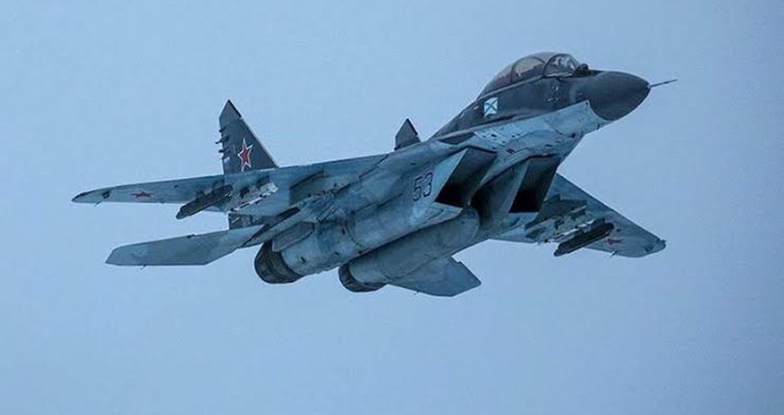 В Крыму уничтожен российский МиГ-29 В Крыму уничтожен российский МиГ-29
