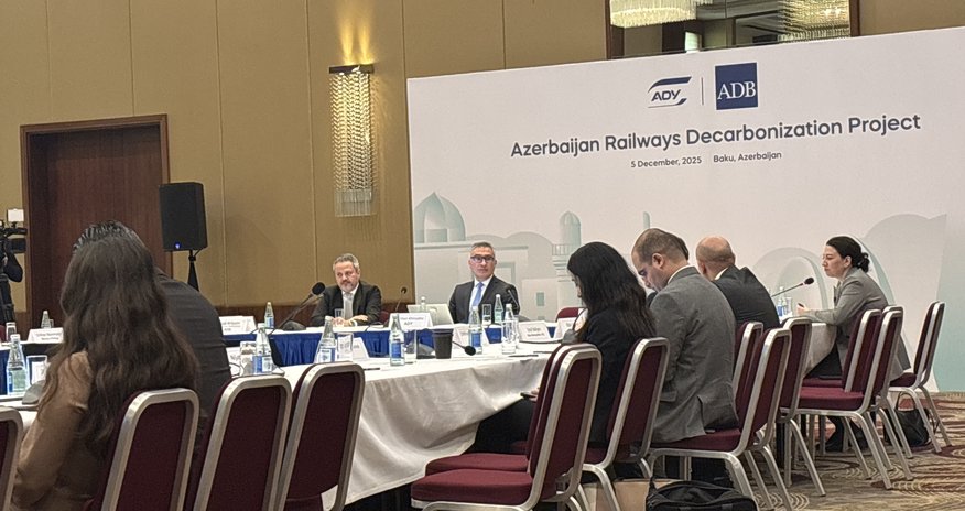 İlin sonunda ADB və ADY dekarbonizasiya layihəsi üzrə ilkin hesabatı təqdim edəcək İlin sonunda ADB və ADY dekarbonizasiya layihəsi üzrə ilkin hesabatı təqdim edəcək