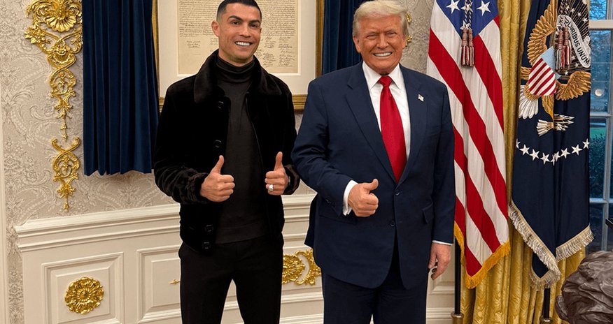 Tramp Ronaldoya zəng edib Tramp Ronaldoya zəng edib