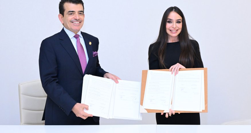 Heydər Əliyev Fondu ilə ICESCO arasında saziş imzalanıb Heydər Əliyev Fondu ilə ICESCO arasında saziş imzalanıb