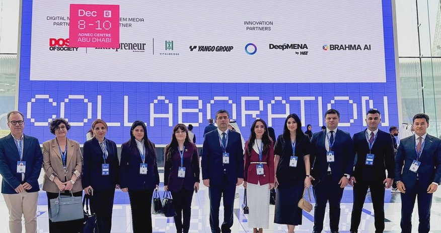 Azerbaijani delegation attends “Bridge” global media and content summit in Abu Dhabi Azerbaijani delegation attends “Bridge” global media and content summit in Abu Dhabi