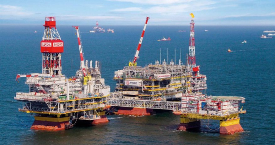 Ukraine hits Russian oil platform in the Caspian Sea for the first time Ukraine hits Russian oil platform in the Caspian Sea for the first time
