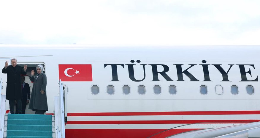 Ərdoğan Türkmənistana gedib Ərdoğan Türkmənistana gedib