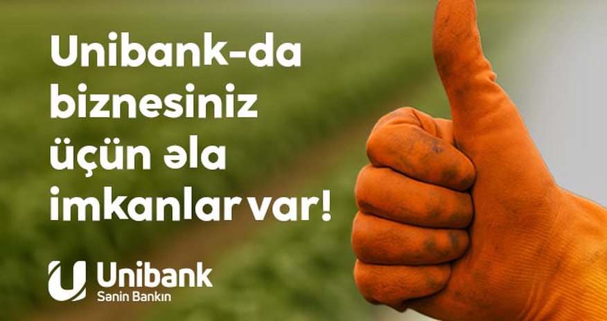 Yeni ilə daha böyük bizneslə daxil olun: Unibank kampaniyanın müddətini uzatdı Yeni ilə daha böyük bizneslə daxil olun: Unibank kampaniyanın müddətini uzatdı