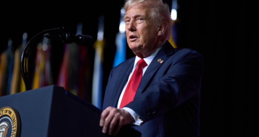 Tramp xalqa müraciət edəcək Tramp xalqa müraciət edəcək