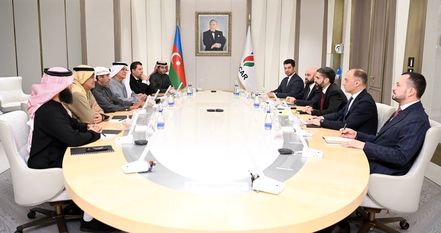 SOCAR və BƏƏ-nin ENOC Qrupu enerji əməkdaşlığını genişləndirməyi müzakirə edib SOCAR və BƏƏ-nin ENOC Qrupu enerji əməkdaşlığını genişləndirməyi müzakirə edib