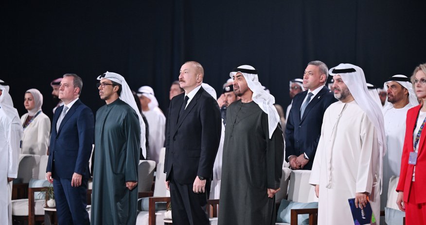 Prezident Əbu-Dabidədir- Fotolar Prezident Əbu-Dabidədir- Fotolar