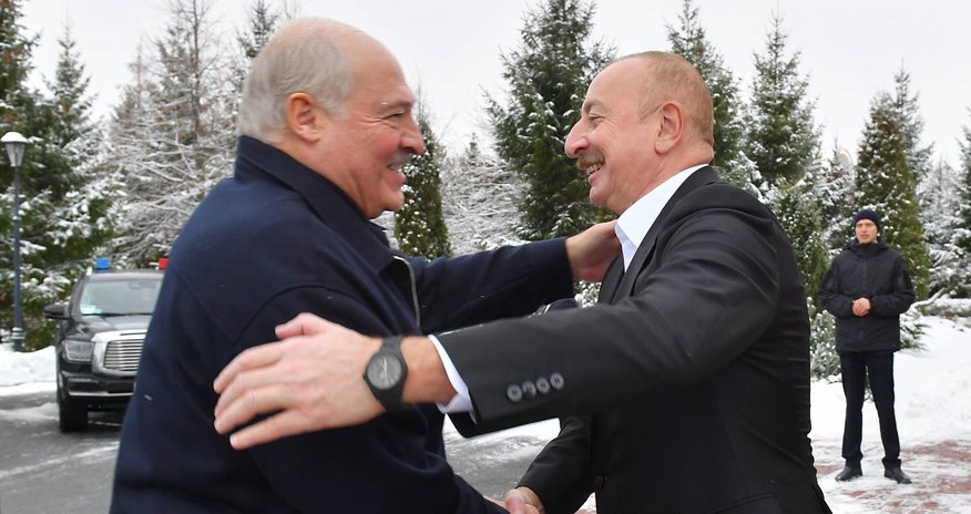 Lukaşenko İlham Əliyevi doğum günü münasibətilə təbrik edib Lukaşenko İlham Əliyevi doğum günü münasibətilə təbrik edib