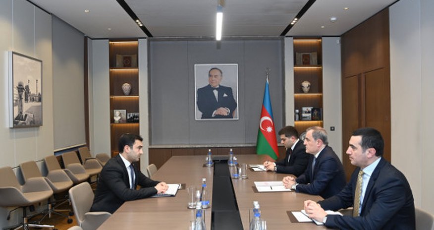 Ceyhun Bayramov Beynəlxalq Mülki Müdafiə Təşkilatının baş katibini qəbul edib Ceyhun Bayramov Beynəlxalq Mülki Müdafiə Təşkilatının baş katibini qəbul edib